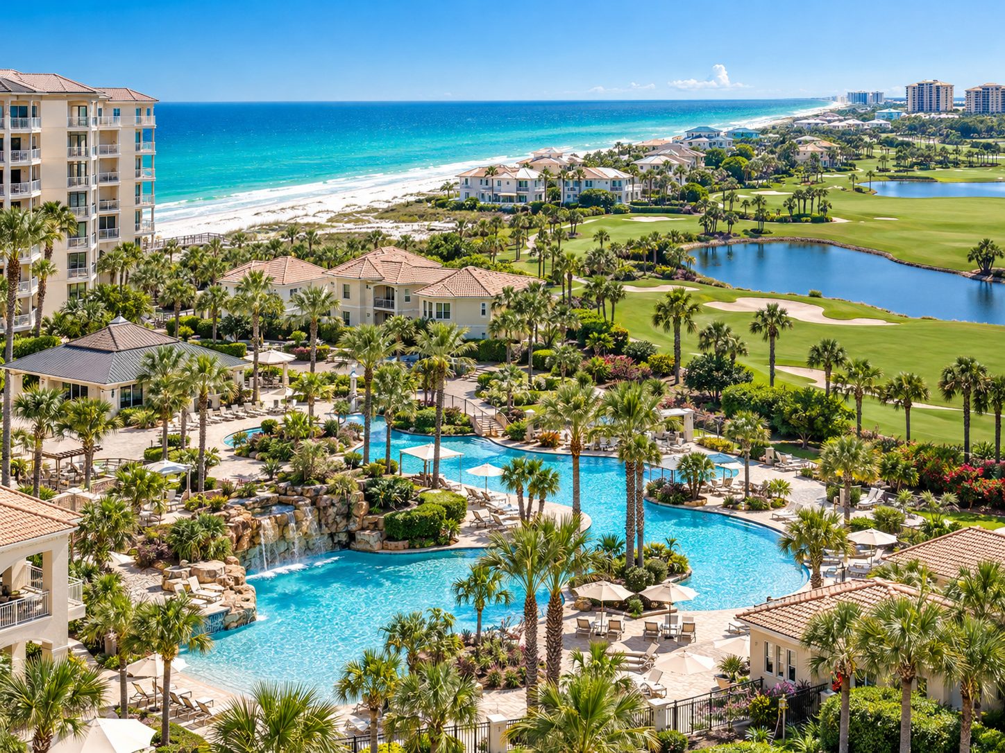 Tropical Beachfront Resort and Golf Paradise